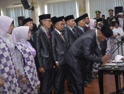 25 Anggota DPRD Kota Metro Periode 2024-2029 Resmi Dilantik