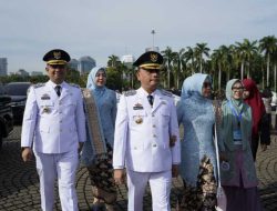 Era Baru! Bambang Iman Santoso dan Rafieq Adi Pradana Resmi Pimpin Kota Metro