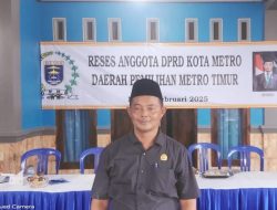 Sutikno, Legislator PKB Metro Timur, Serap Aspirasi Warga Soal Banjir dan Insentif Guru Ngaji