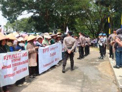 Aksi Damai SPL di Pemda Lampung Timur, Kapolres Pastikan Pendekatan Humanis