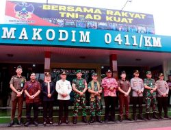 Pangdam II/Sriwijaya Mayjen Ujang Darwis: TNI Siap Kawal Pembangunan Metro