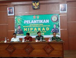 Pengurus DPC HIPAKAD Lampung Utara Dilantik, Fokus Sinergi dan Bakti Sosial