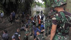 Pemkot Bandar Lampung Bersama TNI Percepat Normalisasi Sungai